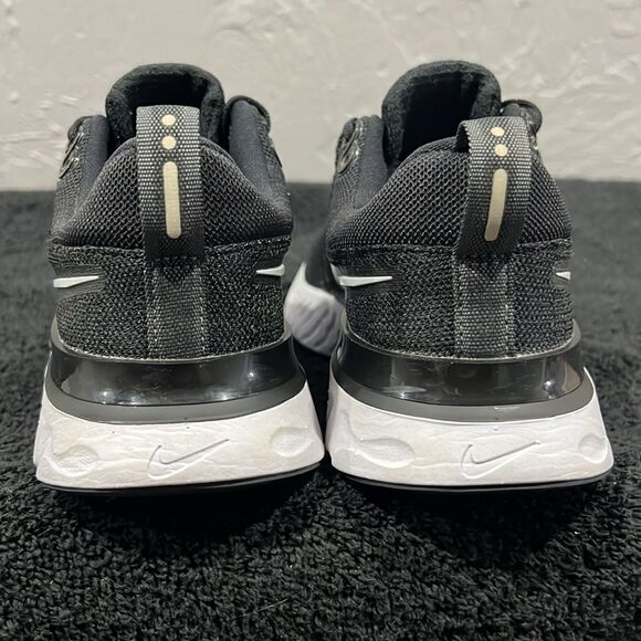 🔥 NIKE React Infinity Run Flyknit 2 Black Running Shoes Women Sz 6.5 - PERFECT - Picture 5 of 11